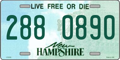 NH license plate 2880890