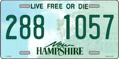 NH license plate 2881057