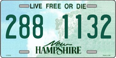 NH license plate 2881132