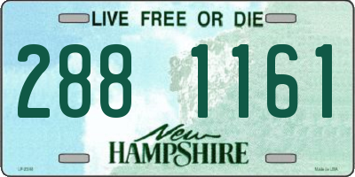 NH license plate 2881161