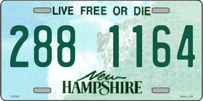 NH license plate 2881164