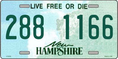 NH license plate 2881166