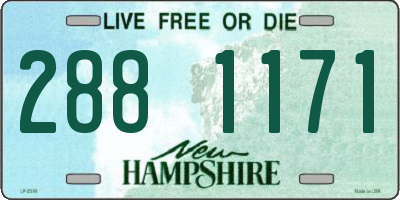 NH license plate 2881171
