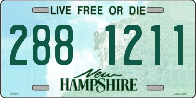 NH license plate 2881211