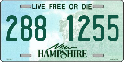 NH license plate 2881255