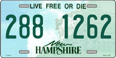 NH license plate 2881262