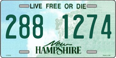 NH license plate 2881274