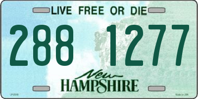 NH license plate 2881277