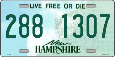 NH license plate 2881307