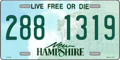 NH license plate 2881319