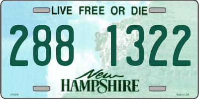 NH license plate 2881322