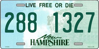 NH license plate 2881327