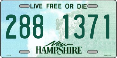 NH license plate 2881371