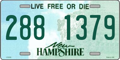 NH license plate 2881379