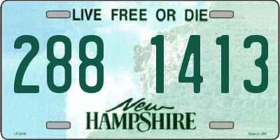 NH license plate 2881413