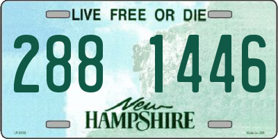 NH license plate 2881446