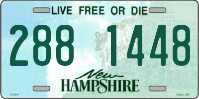 NH license plate 2881448