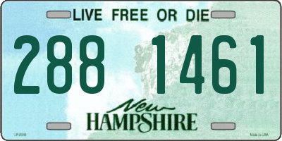 NH license plate 2881461