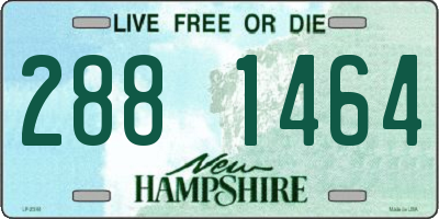 NH license plate 2881464
