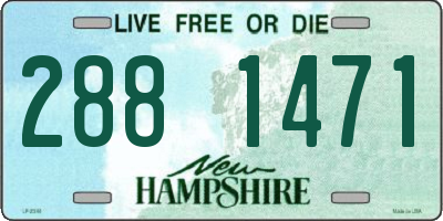 NH license plate 2881471