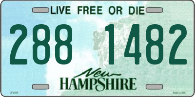 NH license plate 2881482
