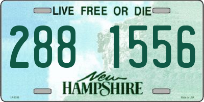 NH license plate 2881556