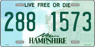 NH license plate 2881573