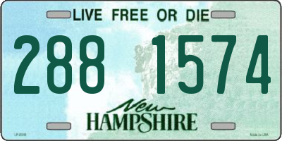 NH license plate 2881574