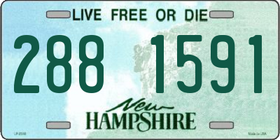 NH license plate 2881591