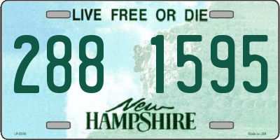 NH license plate 2881595