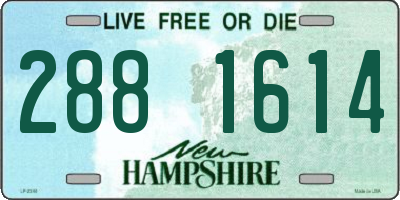 NH license plate 2881614