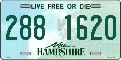 NH license plate 2881620