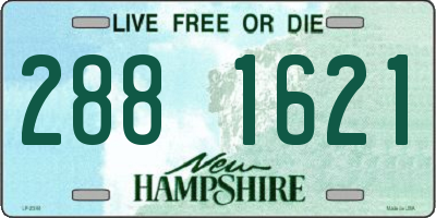NH license plate 2881621