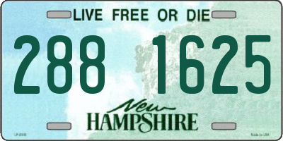 NH license plate 2881625