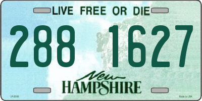 NH license plate 2881627