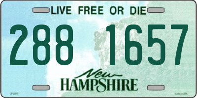 NH license plate 2881657