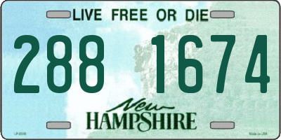 NH license plate 2881674