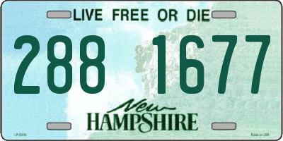 NH license plate 2881677