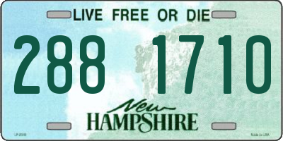 NH license plate 2881710