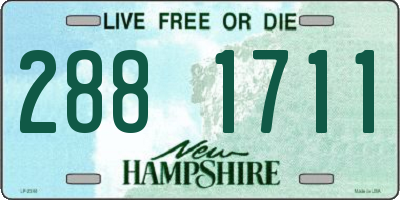 NH license plate 2881711