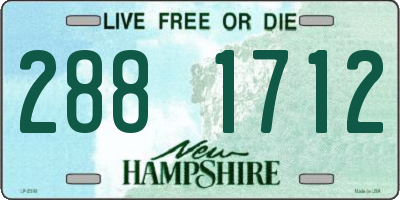 NH license plate 2881712
