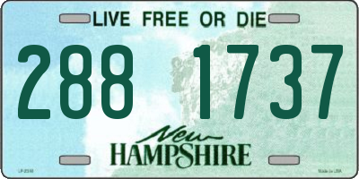 NH license plate 2881737