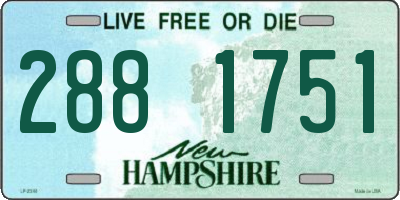 NH license plate 2881751