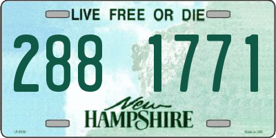 NH license plate 2881771