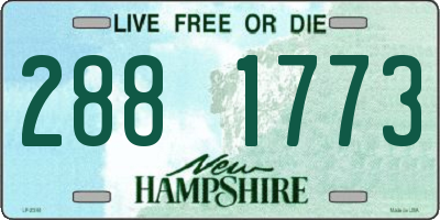 NH license plate 2881773