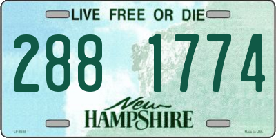 NH license plate 2881774