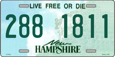 NH license plate 2881811