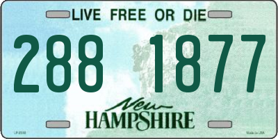 NH license plate 2881877