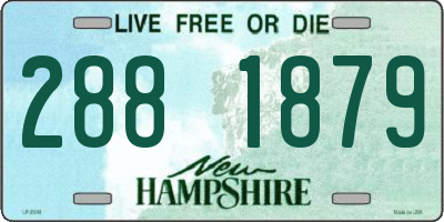 NH license plate 2881879