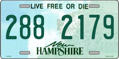 NH license plate 2882179